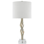 Currey And Company 6000-0071 Chinois Silver Leaf Elyx Table Lamp Image 8