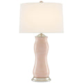 Currey And Company 6000-0236 Blush,Silver Leaf Ondine Table Lamp Image 1