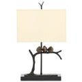 Currey And Company 6000-0240 Bronze,Black Sparrow Table Lamp Image 1
