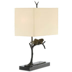 Currey And Company 6000-0240 Bronze,Black Sparrow Table Lamp Image 9