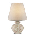 Currey And Company 6000-0806 Pink Piccolo Tan Mini Table Lamp Image 1