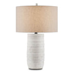Currey And Company 6000-0849 White Innkeeper White Table Lamp Image 1