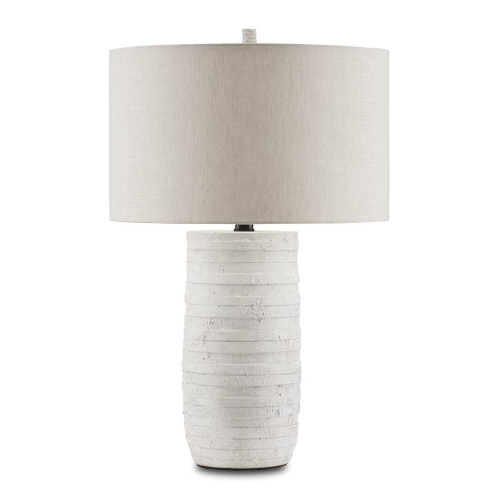 Currey And Company  Innkeeper White Table Lamp