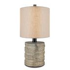 Currey And Company 6000-0858 Rustic Innkeeper Oval Table Lamp Image 3