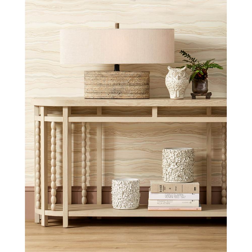 Currey And Company 6000-0858 Rustic Innkeeper Oval Table Lamp Image 2