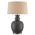 Currey And Company 6244 Matte Black,Antique Brass Ultimo Table Lamp Image 1