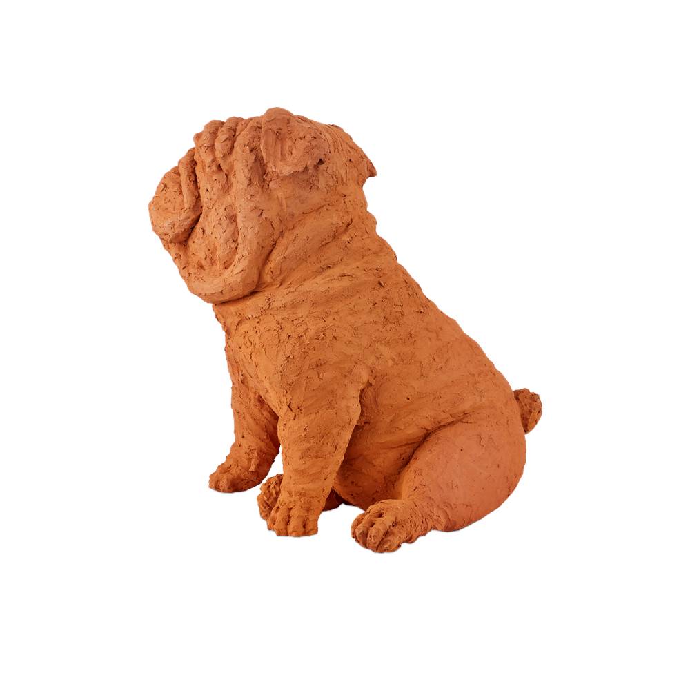 Currey And Company 1200-0960 Natural Leonard Churchill The Bulldog Image 3