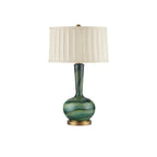 Currey And Company 6000-0925 Green,Antique Brass Lamartine Table Lamp Image 4
