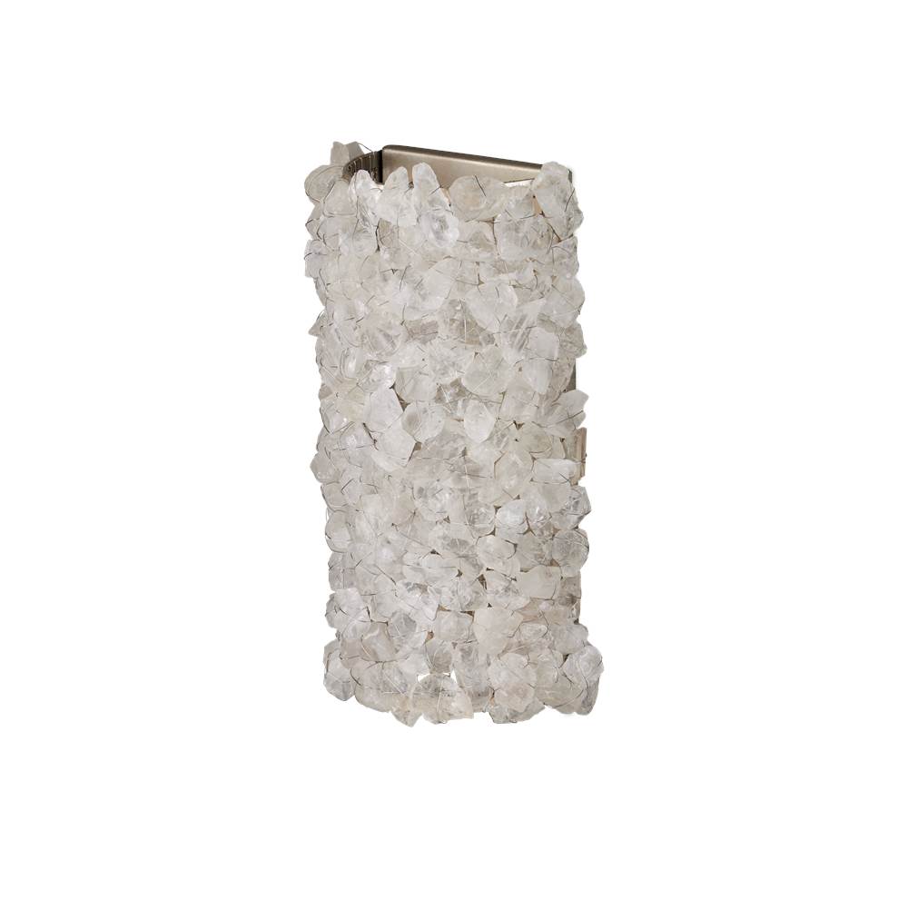 Currey And Company 5000-0262 Contemporary Silver Leaf,Contemporary Silver,Natural Iconoclast Wall Sconce Image 5