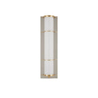 Currey And Company 5800-0062 Polished Nickel,Polished Brass,White Blaine Nickel Bath Wall Sconce Image 2