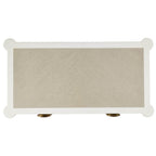 Currey And Company 3000-0264 Off White,Fog,Polished Brass Aster Chest Image 2
