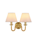 Currey And Company 5000-0274 Brass Adala Brass Wall Sconce Image 1