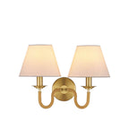 Currey And Company 5000-0274 Brass Adala Brass Wall Sconce Image 1