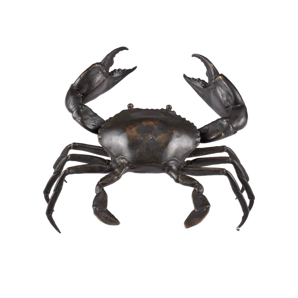 Currey And Company 1200-0957 Dark Brown Crab Bronze Image 3