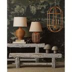 Currey And Company 3000-0306 Whitewash Holland Bench Image 3