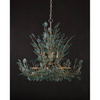 Currey And Company 9000-1294 Silver Baobab Large Silver Chandelier Image 2
