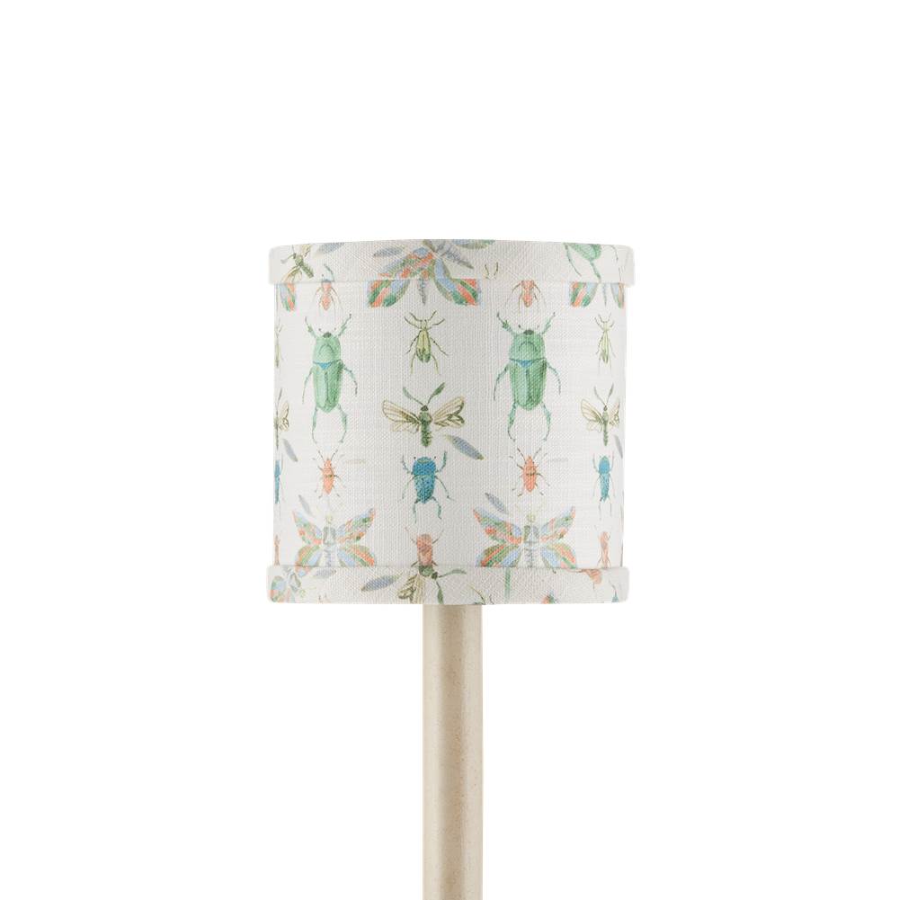 Currey And Company 0900-0061  Bug Parade Drum Chandelier Shade Image 3