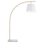 Currey And Company  Cloister Brass Floor Lamp