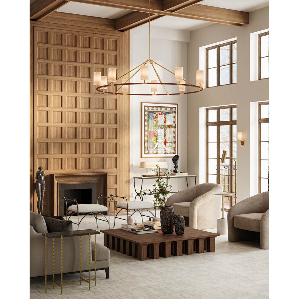 Currey And Company Eastlin Floor Lamp With Table