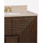 Currey And Company  Morombe 36'' Cocoa Vanity With Rectangular Undermount Sink