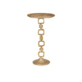 Currey And Company 4000-0208 Gold Jussi Drinks Table Image 1