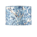 Currey And Company 0900-6011 Blue Woodland Blue Drum Lamp Shade Image 4