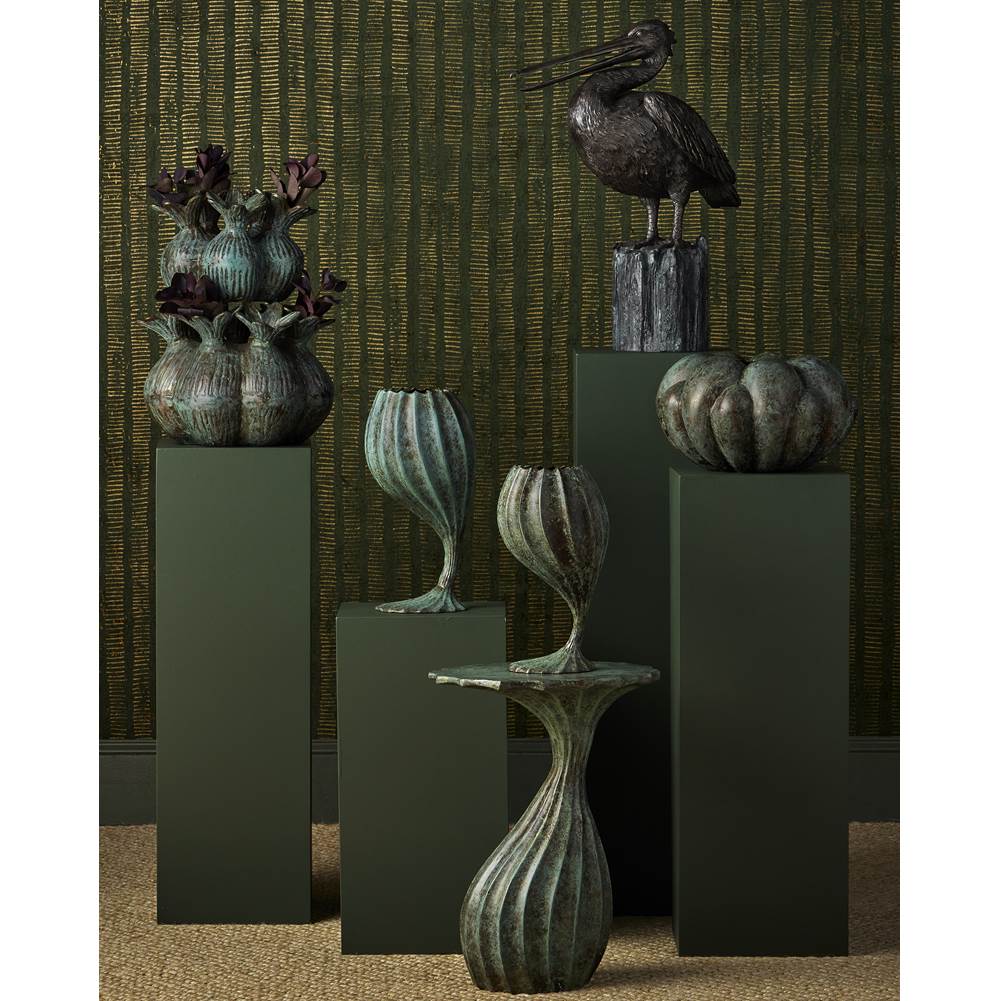 Currey And Company 4000-0207 Verdigris Tunis Accent Table Image 2