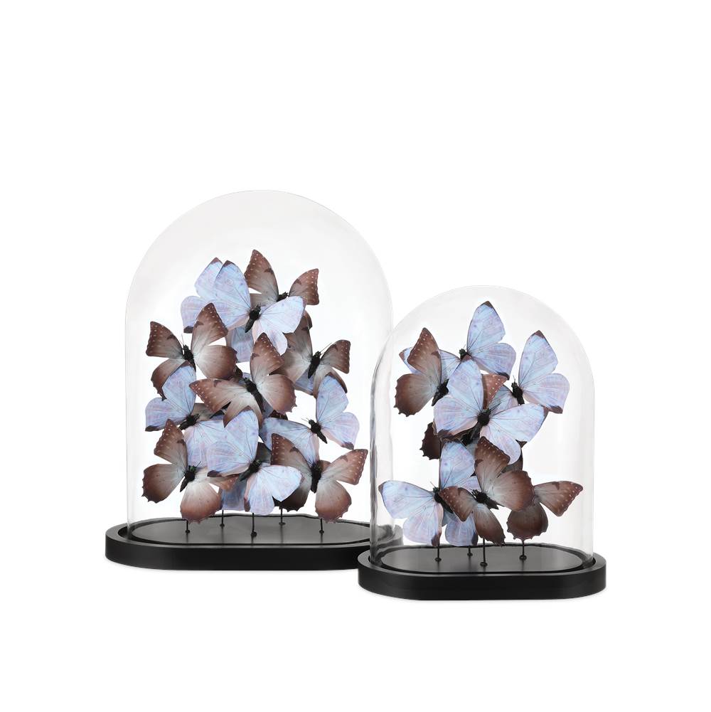 Currey And Company 1200-0977  Rue De Bac Lilac Large Butterflies Image 3
