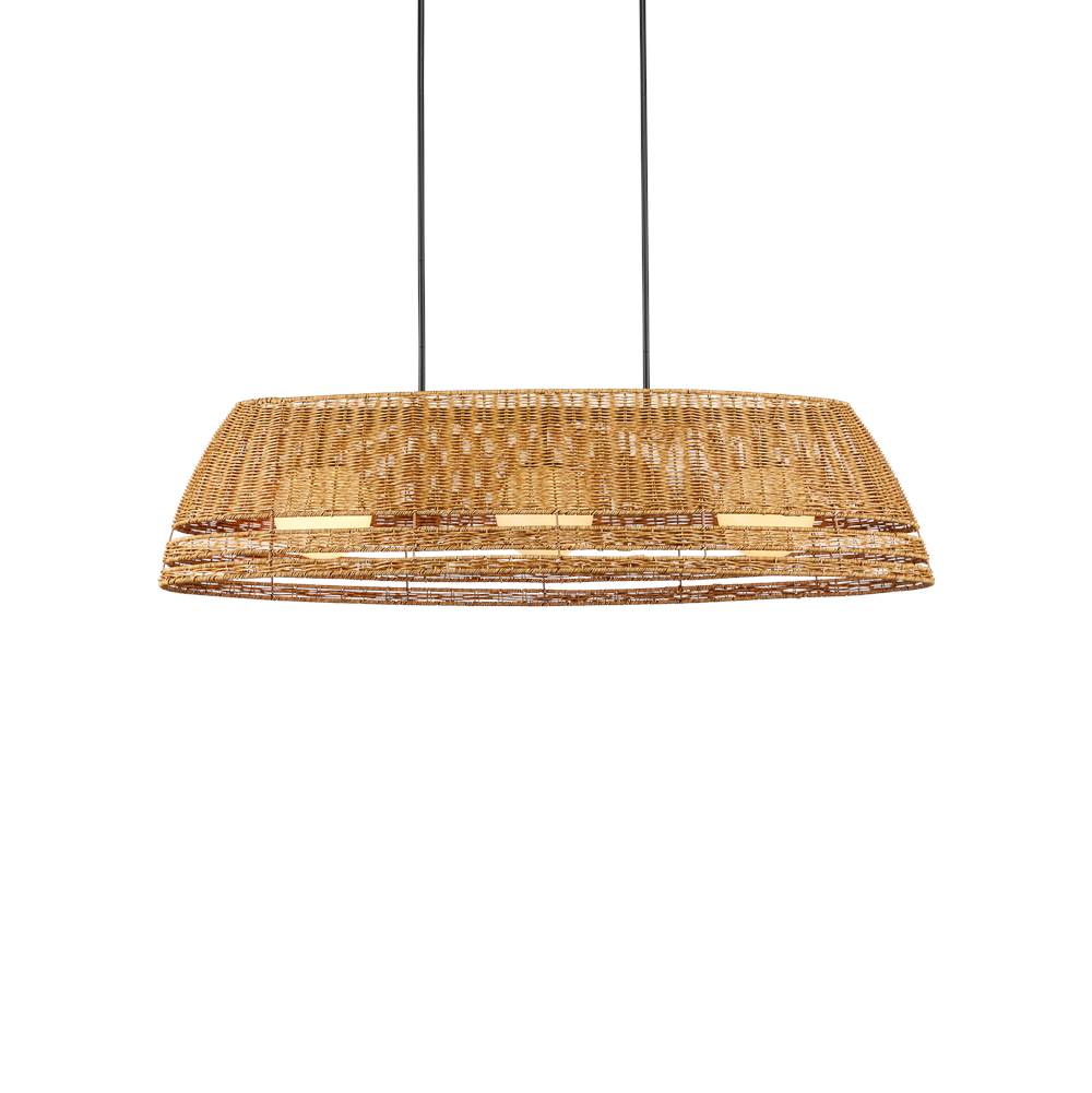 Currey And Company 9500-0021  Barbary Oval Outdoor Chandelier Image 7