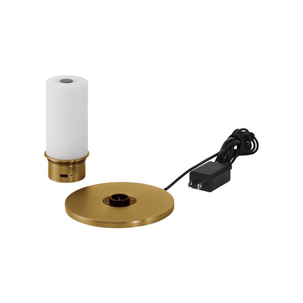 Currey And Company 6700-0003 Brass Saunter Brass Cordless Table Lamp Image 5