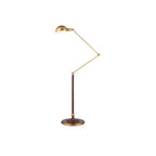 Currey And Company 8000-0162 Antique Brass,Brownish Red Libretto Floor Lamp Image 1