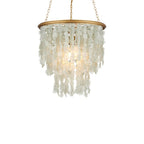 Currey And Company 9000-1317  Verre De Mer Small Chandelier Image 1