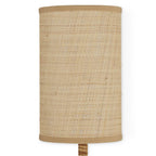 Currey And Company 5000-0229 Natural,Satin Black Capriole Wall Sconce Image 2