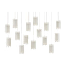 Currey And Company  Escenia Rectangular 15-light Multi-drop Pendant
