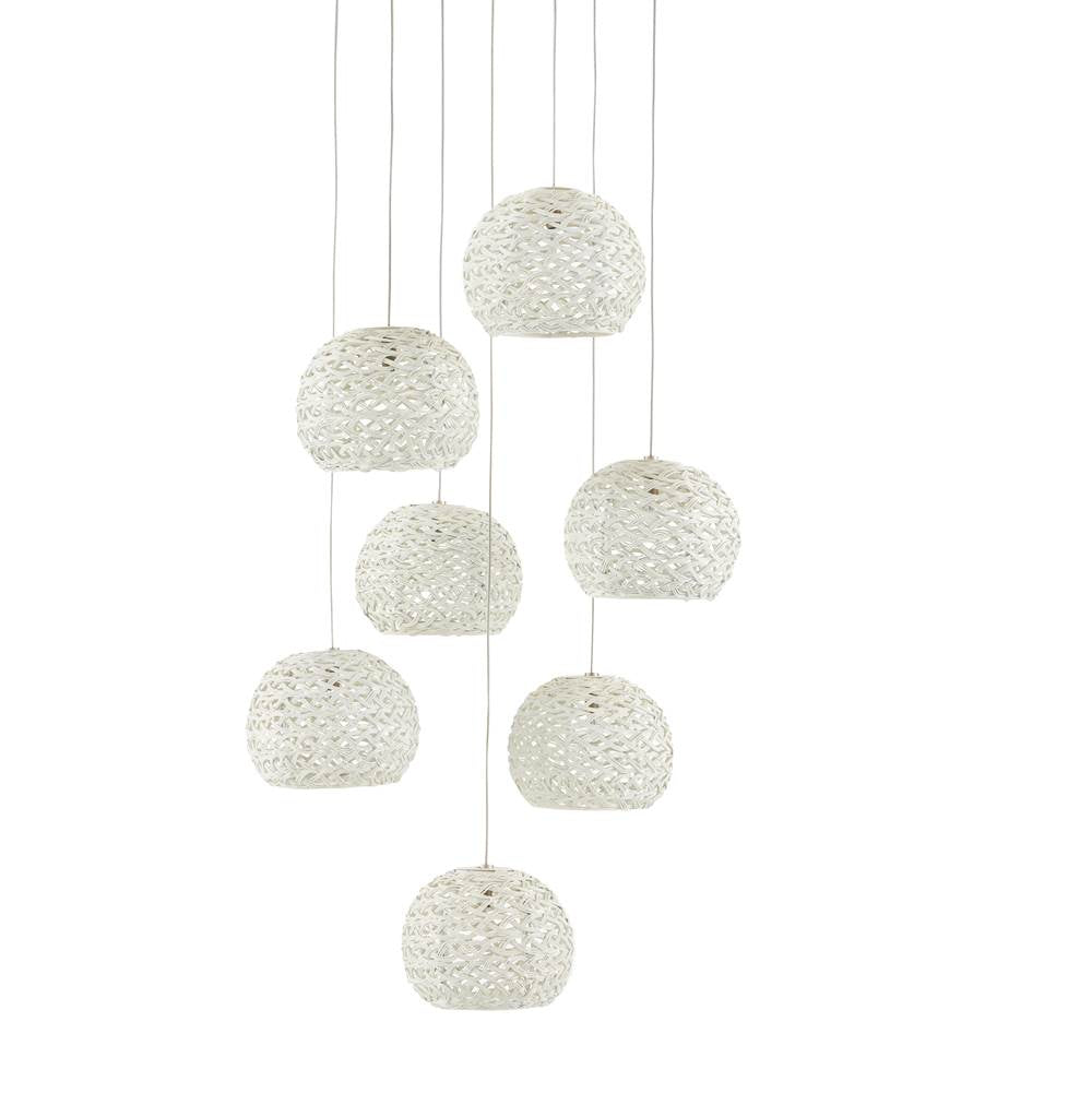 Currey And Company  Piero 7-light Multi-drop Pendant