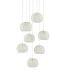 Currey And Company  Piero 7-light Multi-drop Pendant