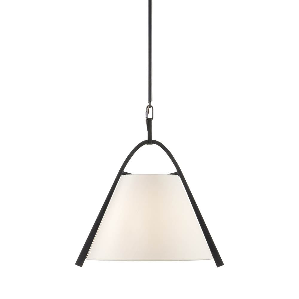 Currey And Company 9000-0951 Satin Black,Brushed Brown Frey Pendant Image 1