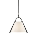 Currey And Company 9000-0951 Satin Black,Brushed Brown Frey Pendant Image 1