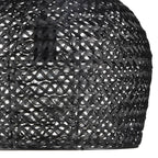 Currey And Company 9000-0960 Satin Black Piero Black Small Pendant Image 4