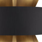 Currey And Company 9000-0970 Brass,Black Oxenwood Chandelier Image 2