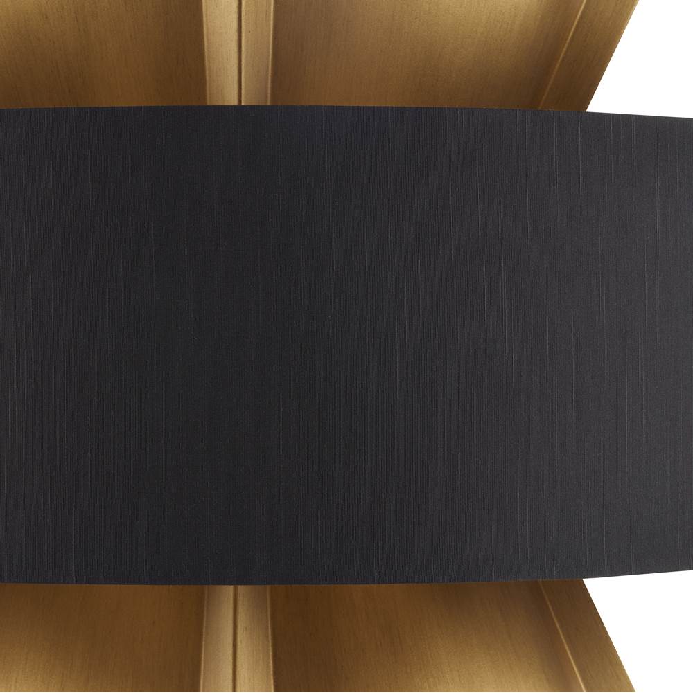 Currey And Company 9000-0970 Brass,Black Oxenwood Chandelier Image 2