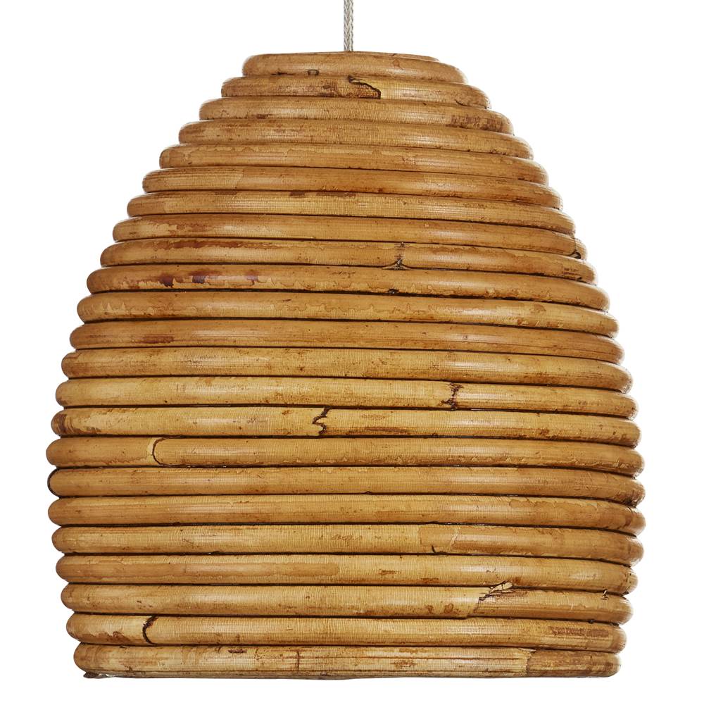 Currey And Company  Beehive 3-light Multi-drop Pendant