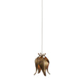 Currey And Company 9000-1019 Antique Brass,Silver Iota 1-light Multi-drop Pendant Image 1