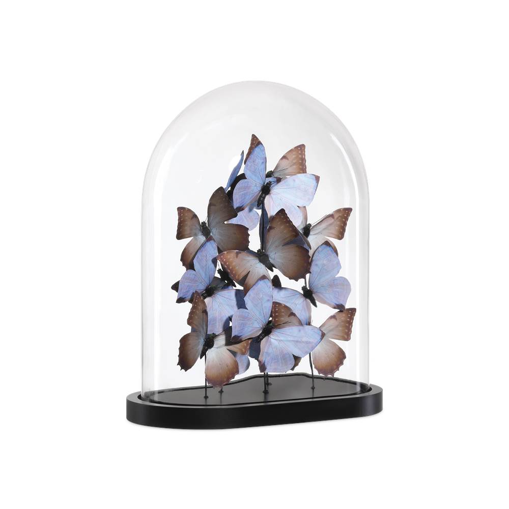 Currey And Company 1200-0977  Rue De Bac Lilac Large Butterflies Image 1