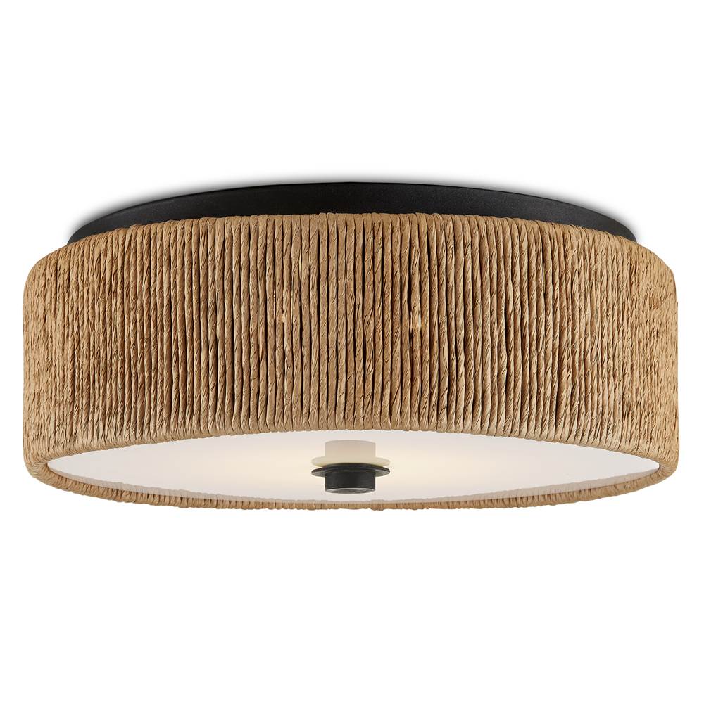 Currey And Company 9999-0061 Blacksmith,Natural Brownell Flush Mount Image 1