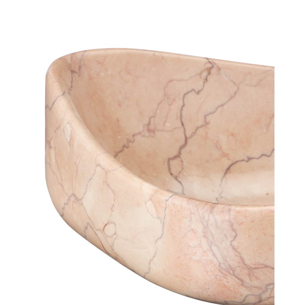 Currey And Company Deaton Rosa Marble Bowl