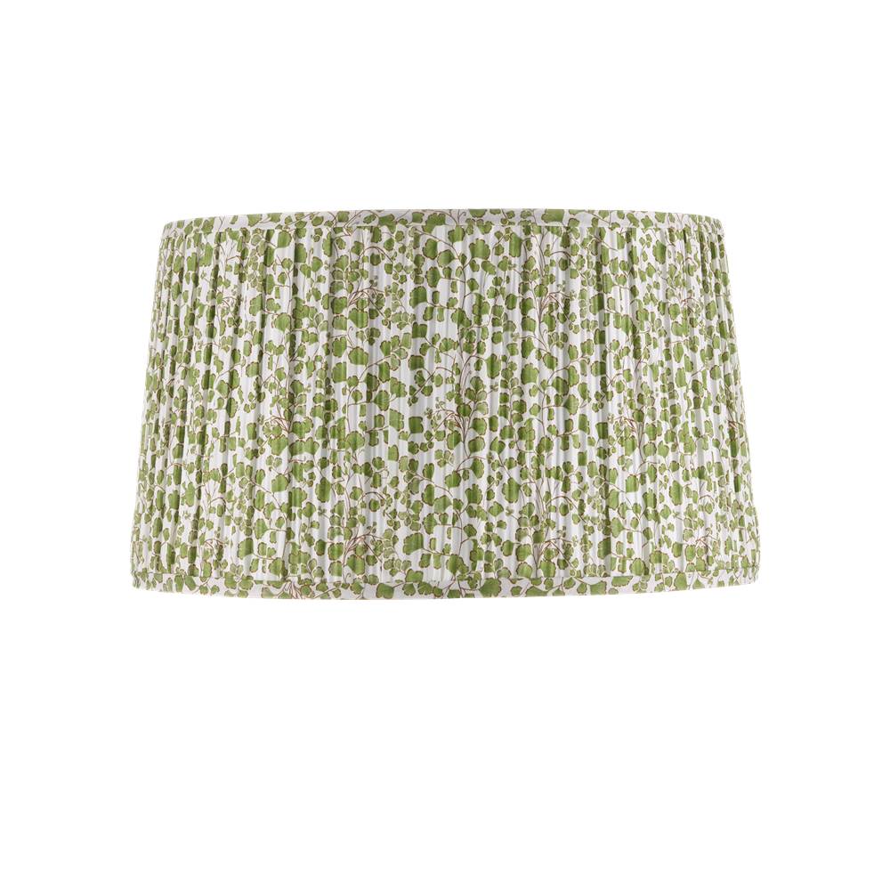 Currey And Company 0900-6001 Green Maiden Fern Green Tapered Lamp Shade Image 3