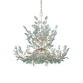 Currey And Company 9000-1294 Silver Baobab Large Silver Chandelier Image 1