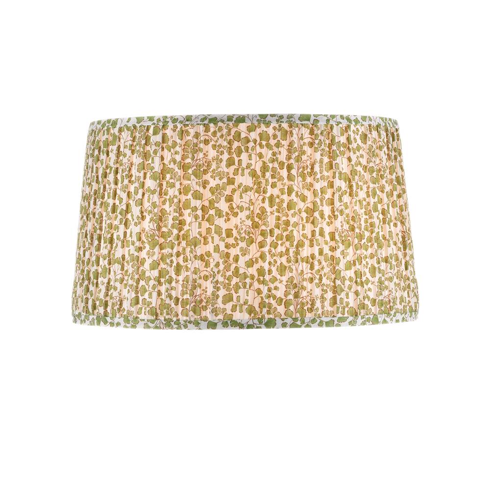 Currey And Company 0900-6001 Green Maiden Fern Green Tapered Lamp Shade Image 1