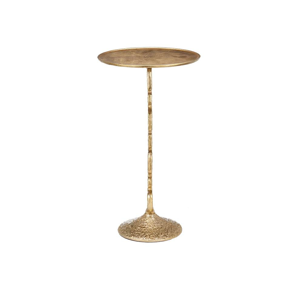 Currey And Company 4000-0208 Gold Jussi Drinks Table Image 3